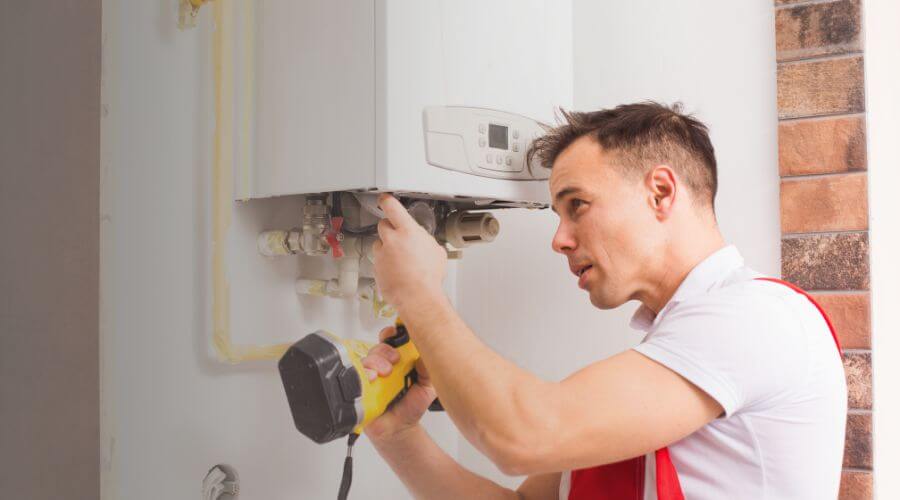 Local tankless water heater installation in Williamstown, MA